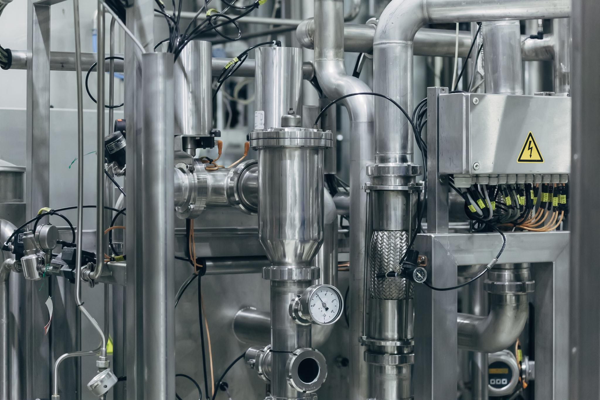 Cleanroom piping line
