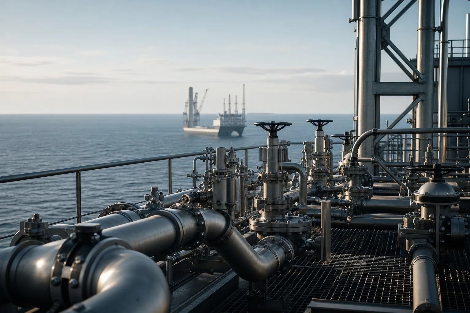 Offshore structure plant